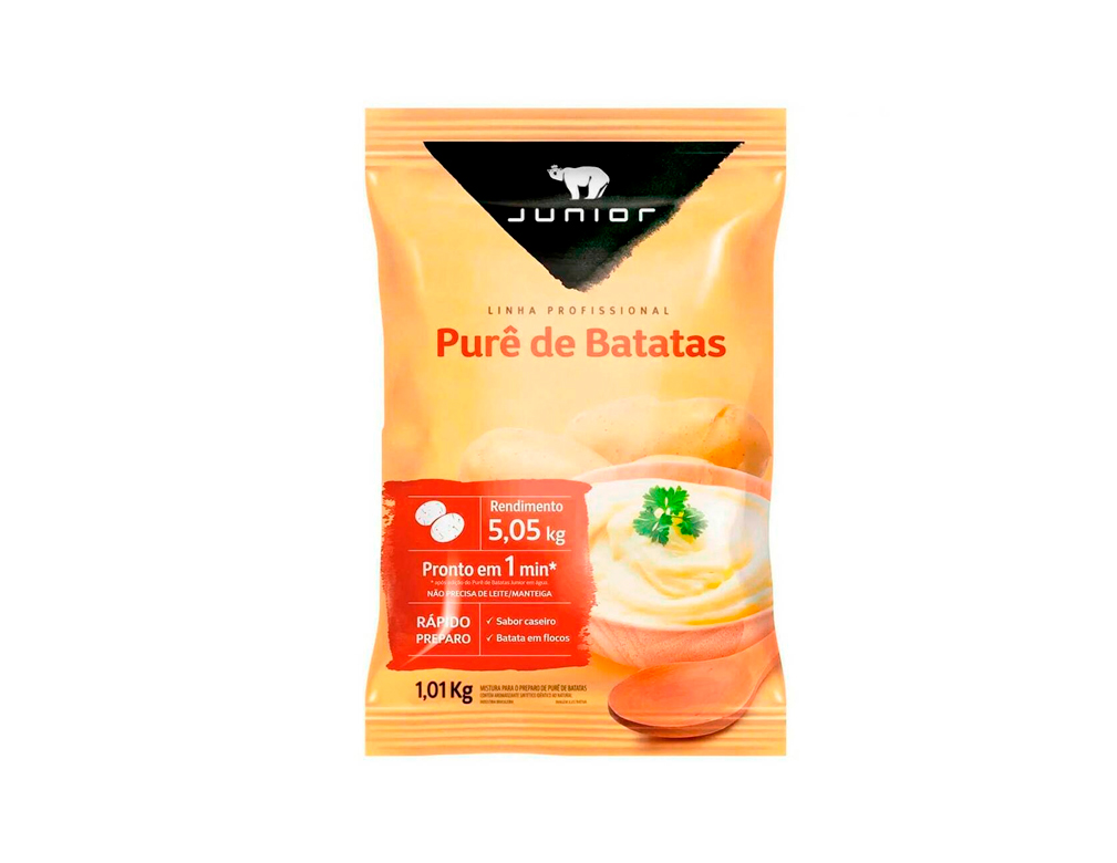 PURÊ DE BATATAS JUNIOR 1,01 KG (CX 6 PCT)